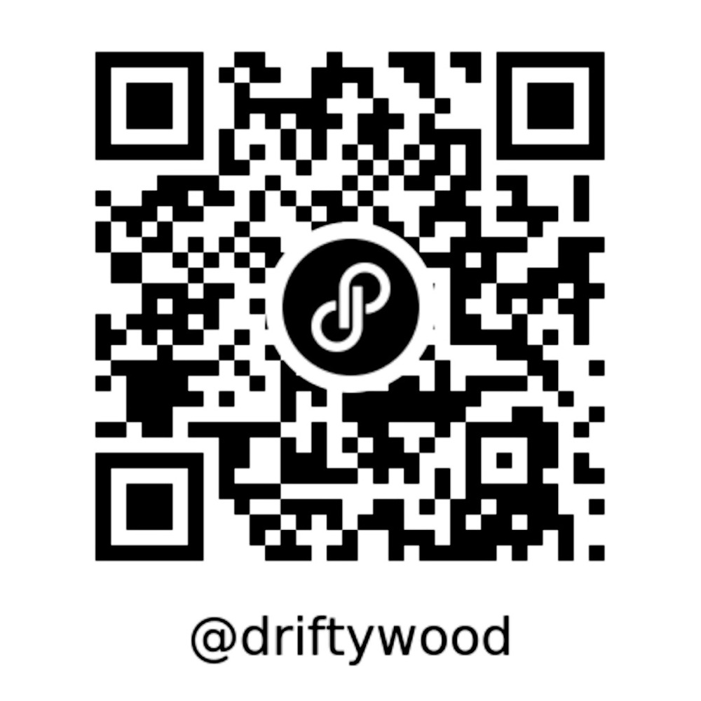 My QR code DRIFTYWOOD